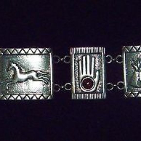 Retired Victoria Adams Carolyn Pollock Relios Navajo Storyteller Bracelet - Picture 4 of 6